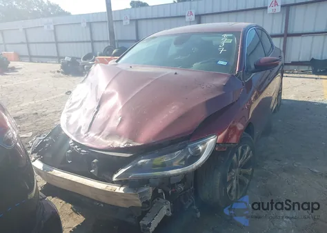 2015 Chrysler 200 Limited z USA, uszkodzony, nr VIN 1C3CCCAB6FN628537